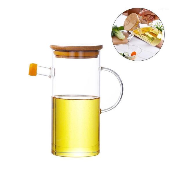 storage bottles & jars glass oil pot leakproof holder with bamboo cover vinegar organizer anti-corrosion seasoning bottle
storage bottles & jars glass oil pot leakproof holder with bamboo cover vinegar organizer anti-corrosion seasoning bottle