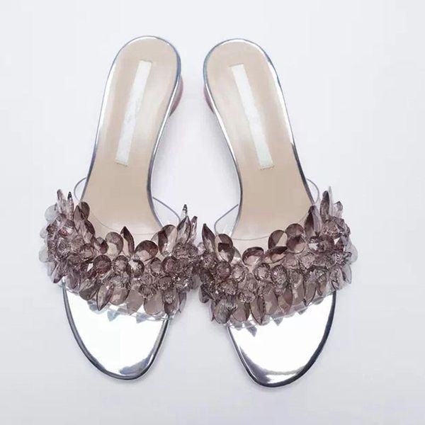 slippers string bead square toe women's shoes silver heels pantofle slides high block 2021 pu microfiber rome scandals rubber, Black
slippers string bead square toe women's shoes silver heels pantofle slides high block 2021 pu microfiber rome scandals rubber, Black