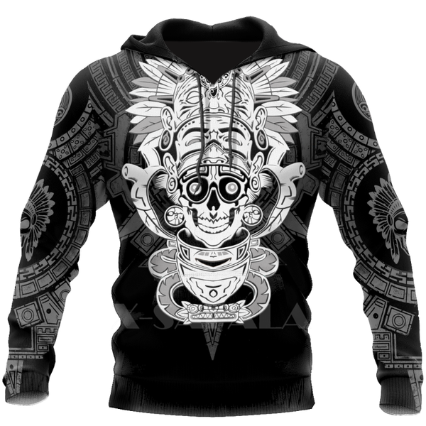 men's hoodies & sweatshirts aztec maya day of the dead skull art 3d print size hoodie man women harajuku outwear zipper pullover sweats, Black
men's hoodies & sweatshirts aztec maya day of the dead skull art 3d print size hoodie man women harajuku outwear zipper pullover sweats, Black