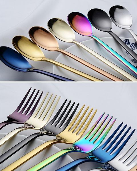 304 stainless steel spoon set creative fork spoon kitchen tools teaspoon dessert snack scoop ice cream mini spoons tableware
304 stainless steel spoon set creative fork spoon kitchen tools teaspoon dessert snack scoop ice cream mini spoons tableware