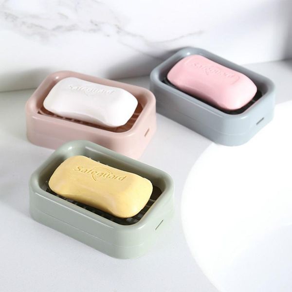 soap dishes 1pc practical drainage box tray grid creative plastics wash supplies bathroom products
soap dishes 1pc practical drainage box tray grid creative plastics wash supplies bathroom products