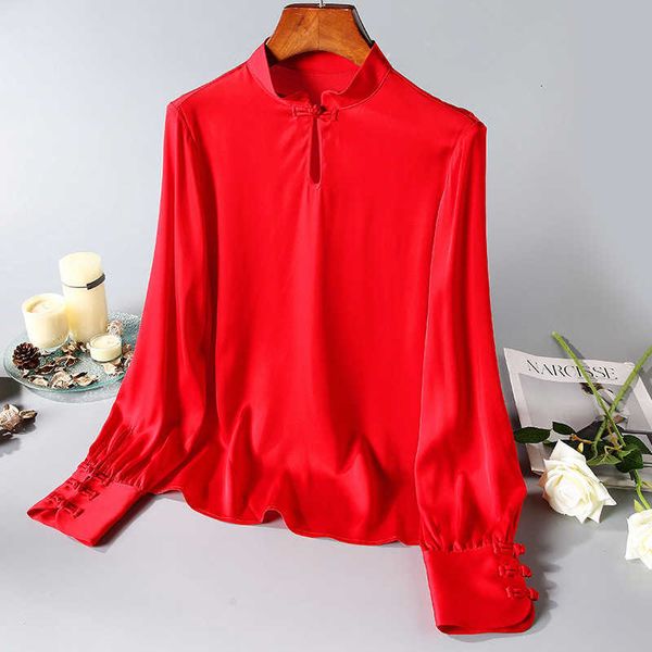 women's blouses & shirts fashionable silk shirt of women solid temperament pulverish female spring and summer boutique qpdw, White
women's blouses & shirts fashionable silk shirt of women solid temperament pulverish female spring and summer boutique qpdw, White