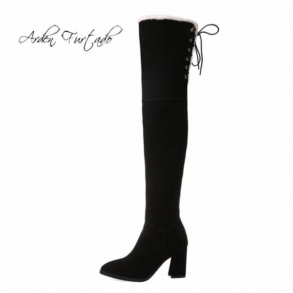 arden furtado fashion womens shoes winter pointed toe chunky heels zipper elegant ladies boots over the knee high boots army boot t22g#, Black
arden furtado fashion womens shoes winter pointed toe chunky heels zipper elegant ladies boots over the knee high boots army boot t22g#, Black