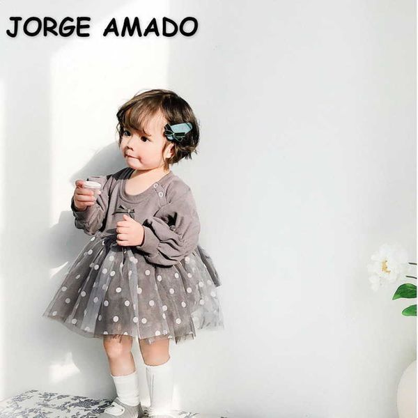 wholesale spring korean style baby girl bodysuit puff sleeves dot tutu dress cute kids born clothes e1010 210610, Blue
wholesale spring korean style baby girl bodysuit puff sleeves dot tutu dress cute kids born clothes e1010 210610, Blue