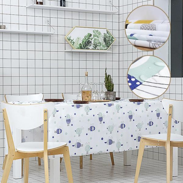 table cloth waterproof anti-scald oil-proof disposable peva tablecloth rectangular cartoon coffee dining household items
table cloth waterproof anti-scald oil-proof disposable peva tablecloth rectangular cartoon coffee dining household items