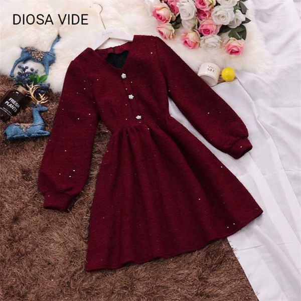 temperament v-neck lantern sleeve pearl button waist all-match linen bubble skirt red christmas dress 211120, Black
temperament v-neck lantern sleeve pearl button waist all-match linen bubble skirt red christmas dress 211120, Black