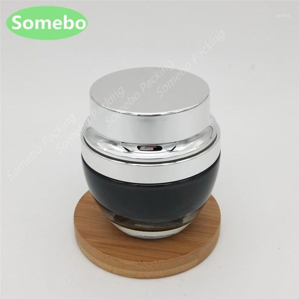 storage bottles & jars 200pcs/lot 20g 50g black glass face cream jar cosmetics packaging bottle skin care
storage bottles & jars 200pcs/lot 20g 50g black glass face cream jar cosmetics packaging bottle skin care