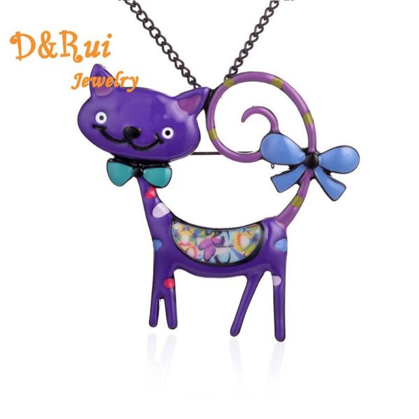 pendant necklaces long tail cat statement necklace fashion lovely chain bow animal enamel charm jewelry accessories for party, Silver
pendant necklaces long tail cat statement necklace fashion lovely chain bow animal enamel charm jewelry accessories for party, Silver