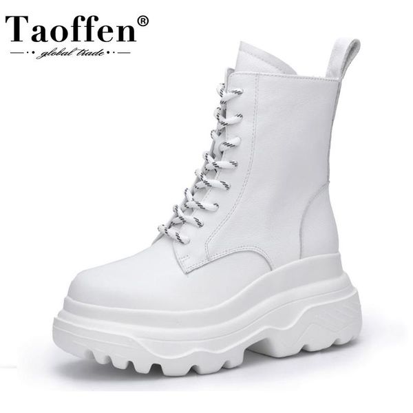 boots taoffen 2022 genuine leather ankle women thick bottom chunky heels winter shoes ladies fashion female footwear size 34-39, Black
boots taoffen 2022 genuine leather ankle women thick bottom chunky heels winter shoes ladies fashion female footwear size 34-39, Black