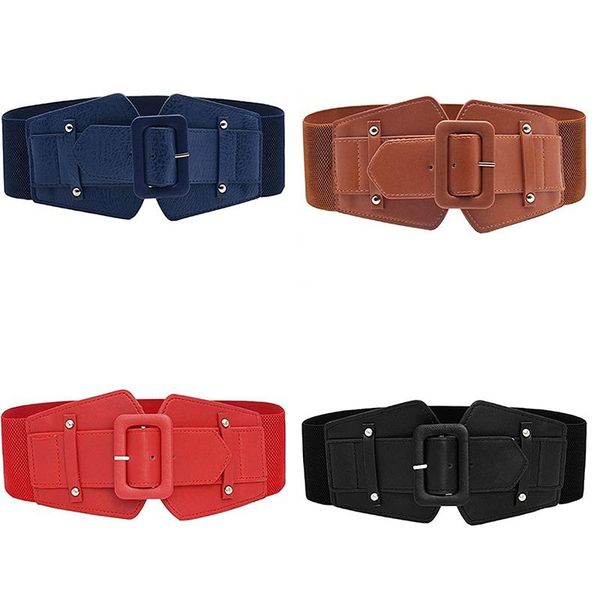belts extra wide waistband fashion elastic stretch decorative belt accessories personalized, Black;brown
belts extra wide waistband fashion elastic stretch decorative belt accessories personalized, Black;brown