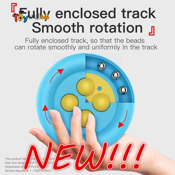 latest fidget toys infinite magic circle high-speed turning keychain decompression simple beads, toys anti stress dimple wholesale
latest fidget toys infinite magic circle high-speed turning keychain decompression simple beads, toys anti stress dimple wholesale