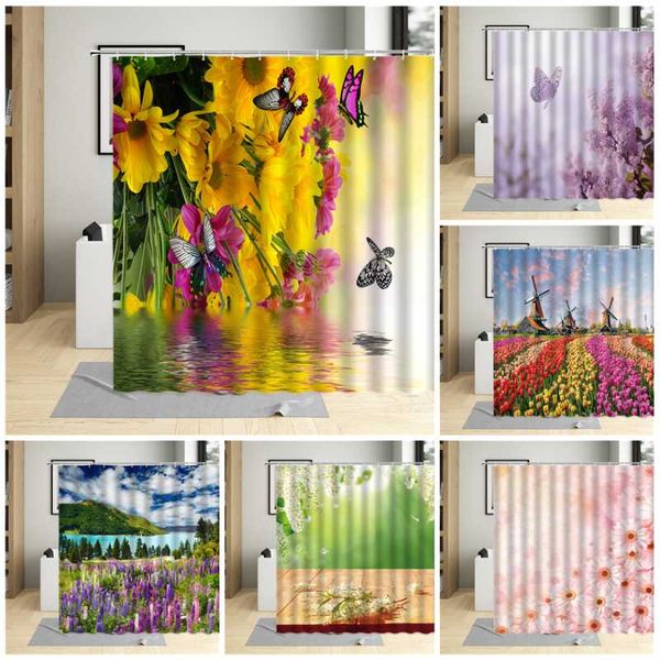 shower curtains spring flowers butterfly country rural landscape tulip sunflower bathroom decor color floral curtain with hooks
shower curtains spring flowers butterfly country rural landscape tulip sunflower bathroom decor color floral curtain with hooks