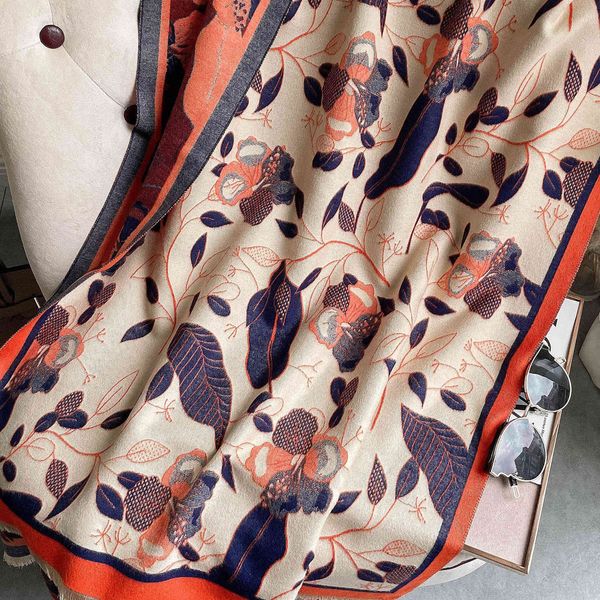 ethnic flower cashmere scarf entity store warm fashion and new double-sided shawl, Blue;gray
ethnic flower cashmere scarf entity store warm fashion and new double-sided shawl, Blue;gray
