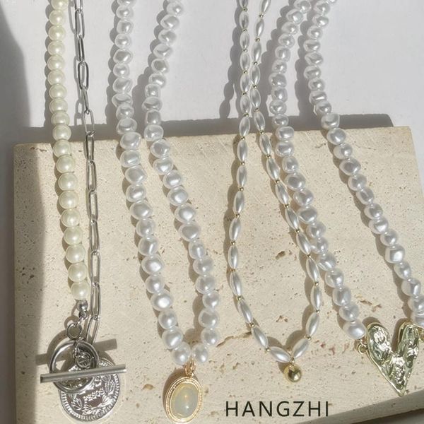 pendant necklaces ines vintage baroque geometry pearl choker clavicle beaded necklace fashion jewelry gift for women lady hangzhi 2021, Silver
pendant necklaces ines vintage baroque geometry pearl choker clavicle beaded necklace fashion jewelry gift for women lady hangzhi 2021, Silver