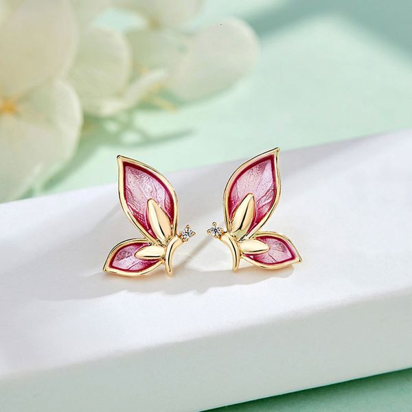 needle s925 silver color butterfly earrings korean super sen department simple student mandarin duck, Golden
needle s925 silver color butterfly earrings korean super sen department simple student mandarin duck, Golden
