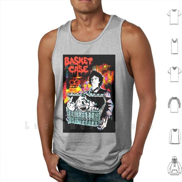 basket case tank vest sleeveless horror 80s cult bmovie movie geek nerd retro vintage alternative rock, White;black
basket case tank vest sleeveless horror 80s cult bmovie movie geek nerd retro vintage alternative rock, White;black