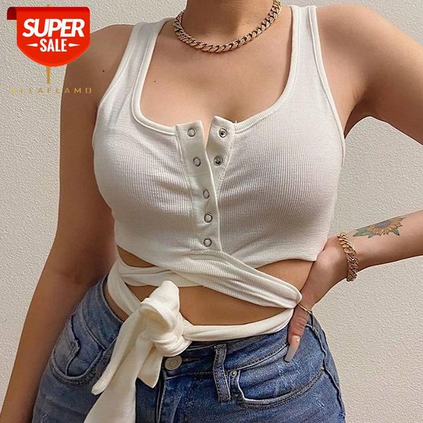 Square Collar Ribbed Knitted Vest Top Sexy Women's Sleeveless Button Crop Tops Streetwear hollow Cross Lace-Up Female Tank Tops #xy8x, White
Square Collar Ribbed Knitted Vest Top Sexy Women's Sleeveless Button Crop Tops Streetwear hollow Cross Lace-Up Female Tank Tops #xy8x, White