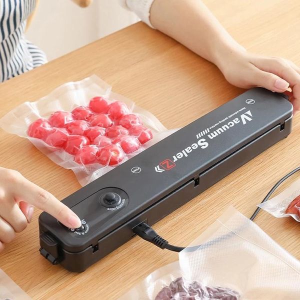 vacuum food sealing machine kitchen sealer automatic commercial household packaging include 10pcs bags
vacuum food sealing machine kitchen sealer automatic commercial household packaging include 10pcs bags