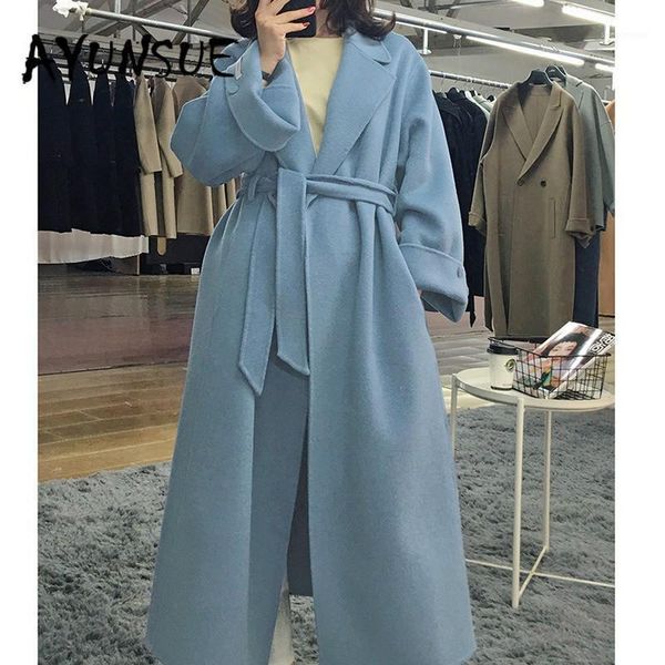 coat women clothes 2021 korean elegant double-sided wool ladies coats jacket abrigos mujer invierno yr034 yy2027 women's & blends, Black
coat women clothes 2021 korean elegant double-sided wool ladies coats jacket abrigos mujer invierno yr034 yy2027 women's & blends, Black