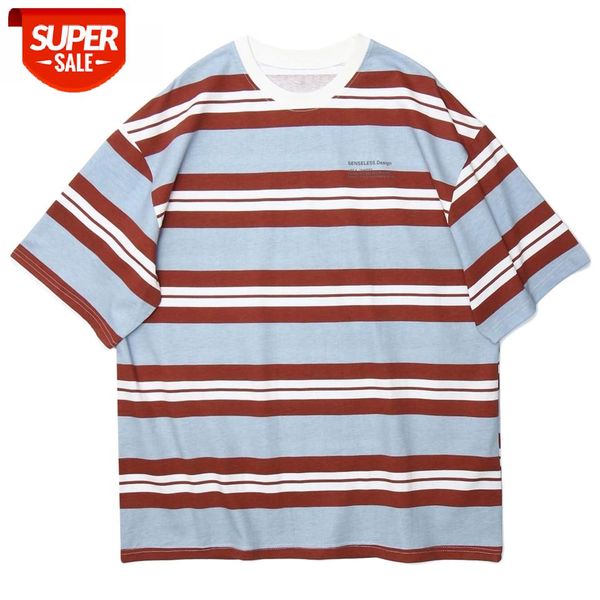 stripe hip hop t shirt mens color block loose short sleeve tshirts harajuku casual cotton 2021 tees streetwear #yn3a, White;black
stripe hip hop t shirt mens color block loose short sleeve tshirts harajuku casual cotton 2021 tees streetwear #yn3a, White;black