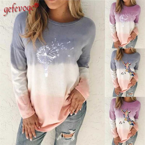 autumn winter fashion casual women's gradient color printed long sleeve hoodie loose o-neck plus size pullovers sweatshirt 220112, Black
autumn winter fashion casual women's gradient color printed long sleeve hoodie loose o-neck plus size pullovers sweatshirt 220112, Black