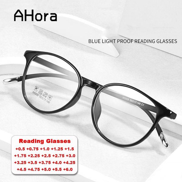 sunglasses ahora ultralight tr90 round reading glasses women men blue ray magnifier optical designer eyeglaases, White;black
sunglasses ahora ultralight tr90 round reading glasses women men blue ray magnifier optical designer eyeglaases, White;black