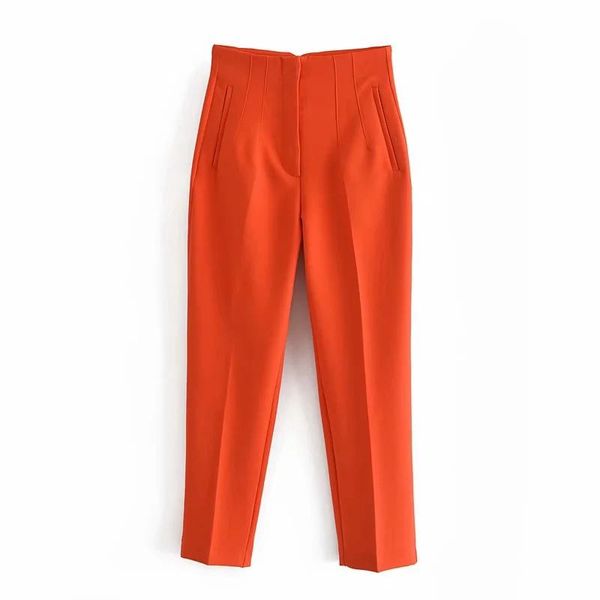 women's pants & capris xnwmnz za women pantalon candy colors ankle-length slim ol office high waist pencil female pocket fashion suits, Black;white
women's pants & capris xnwmnz za women pantalon candy colors ankle-length slim ol office high waist pencil female pocket fashion suits, Black;white