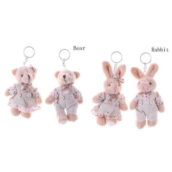 hooks & rails 1 pair 11cm floral cloth teddy bear dolls key bag pendants couple plush keychain lovers friends gift
hooks & rails 1 pair 11cm floral cloth teddy bear dolls key bag pendants couple plush keychain lovers friends gift