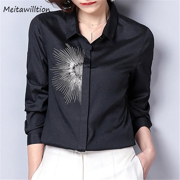 women's blouses & shirts 2021 autumn embroidery blouse women long sleeve shirt and casual cotton blusa plus size 3xl office lady blusa, White
women's blouses & shirts 2021 autumn embroidery blouse women long sleeve shirt and casual cotton blusa plus size 3xl office lady blusa, White