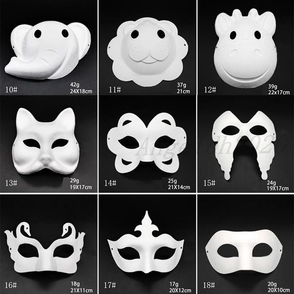 makeup dance white masks embryo mould diy painting handmade mask pulp animal halloween festival party masks white paper
makeup dance white masks embryo mould diy painting handmade mask pulp animal halloween festival party masks white paper
