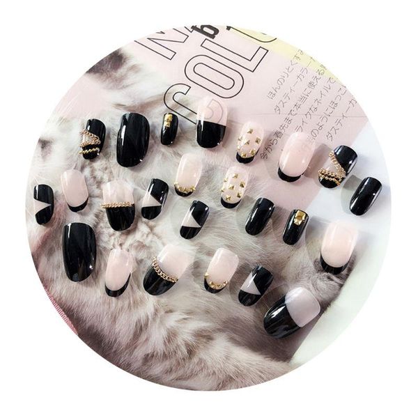 stickers & decals 24pcs fashion acrylic rhinestone art tips false toe fake nails manicure tools 652c, Black
stickers & decals 24pcs fashion acrylic rhinestone art tips false toe fake nails manicure tools 652c, Black
