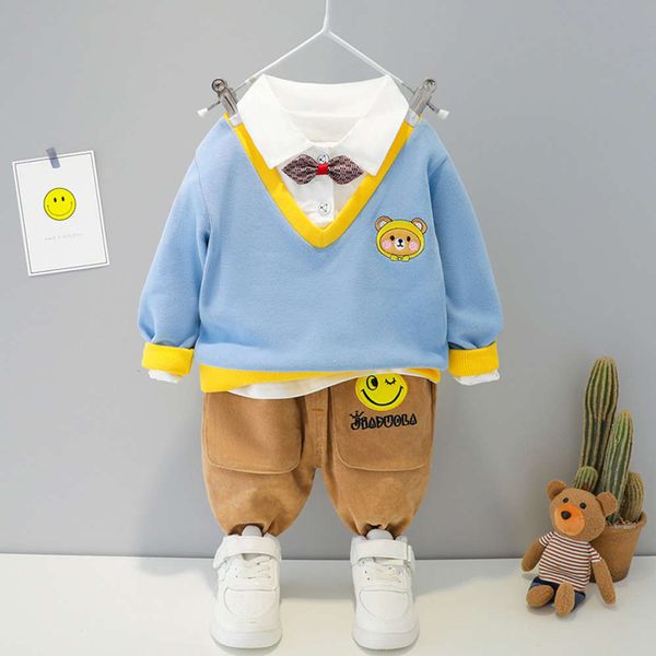 spring new foreign style children's clothes boys