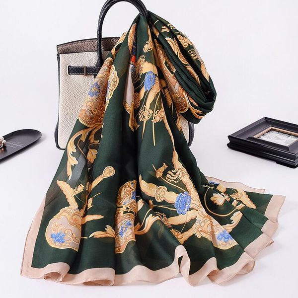 scarves 2021 women silk winter scarf luxury design print lady beach shawl fashion smooth foulard female hijab, Blue;gray
scarves 2021 women silk winter scarf luxury design print lady beach shawl fashion smooth foulard female hijab, Blue;gray