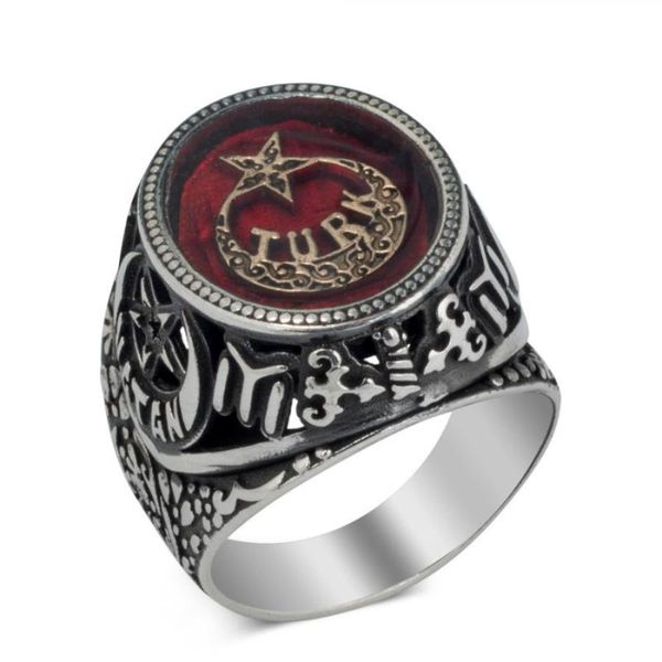 cluster rings turkish men ring crescent star style kayi tribal motif silver 925 sterling, Golden;silver
cluster rings turkish men ring crescent star style kayi tribal motif silver 925 sterling, Golden;silver
