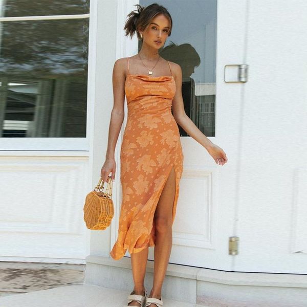 ardm spaghetti strap floral woman dress backless lace up hight split vintage mid elegant slim ladies party casual dresses, Black;gray
ardm spaghetti strap floral woman dress backless lace up hight split vintage mid elegant slim ladies party casual dresses, Black;gray