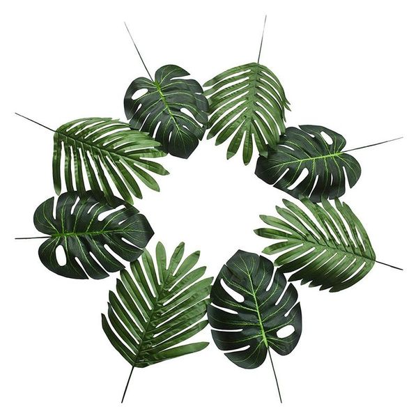 decorative flowers & wreaths 30 pcs 2 kinds large artificial palm leaves faux tropical plant monstera for hawaiian luau party jungle bea
decorative flowers & wreaths 30 pcs 2 kinds large artificial palm leaves faux tropical plant monstera for hawaiian luau party jungle bea