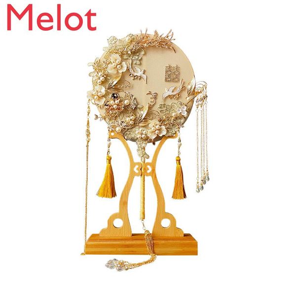 chinese style handmade banquet wedding fan xiuhe fan embroidered lace bridal holding circular wedding
chinese style handmade banquet wedding fan xiuhe fan embroidered lace bridal holding circular wedding