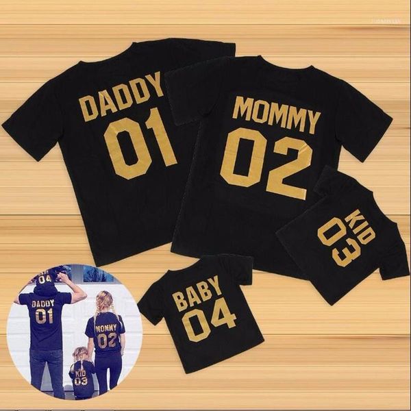 family look outfits summer fashion dad mum baby t-shirts outerwear number printed matching clothes tee shirt1, Blue
family look outfits summer fashion dad mum baby t-shirts outerwear number printed matching clothes tee shirt1, Blue