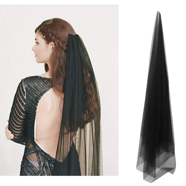bridal veils 1pc simple cathedral elegant long black pography veil hair accessories for women ladies girls wedding party
bridal veils 1pc simple cathedral elegant long black pography veil hair accessories for women ladies girls wedding party