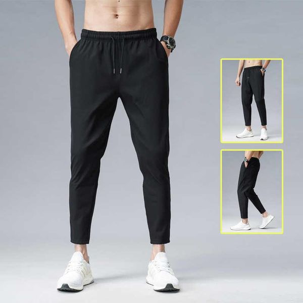 men's pants 9-point korean trend summer slim sports breathable loose casual, Black
men's pants 9-point korean trend summer slim sports breathable loose casual, Black