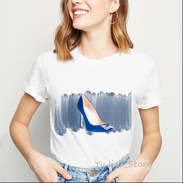 watercolor high heels shoes print vogue t shirt femme shirt women 90s girls cotton shirt hipster streetwear, White
watercolor high heels shoes print vogue t shirt femme shirt women 90s girls cotton shirt hipster streetwear, White
