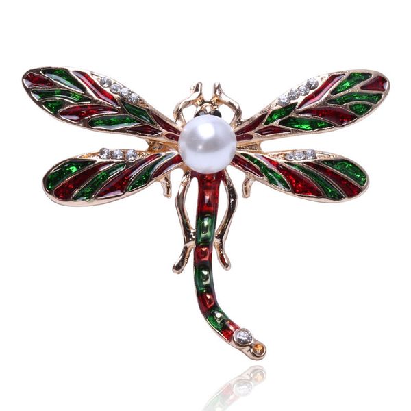 factory selling women's clothing brooch pearl drop oil enamel painting inlaid diamond dragonfly brooch christmas 
factory selling women's clothing brooch pearl drop oil enamel painting inlaid diamond dragonfly brooch christmas
