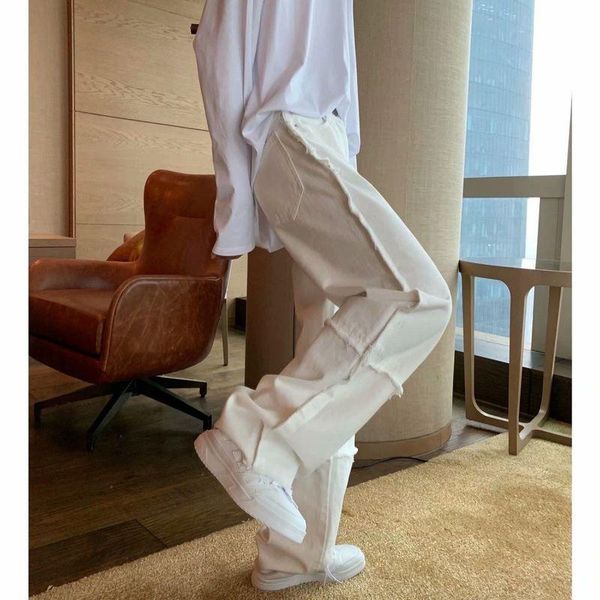 men's jeans solid patchwork men trousers 2021 summer korean fashion preppy style harajuku casual loose vintage mid waist trend, Blue
men's jeans solid patchwork men trousers 2021 summer korean fashion preppy style harajuku casual loose vintage mid waist trend, Blue