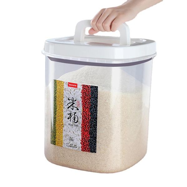 storage bottles & jars rice bucket household moisture-proof and insect-proof sealed grain box flour tank
storage bottles & jars rice bucket household moisture-proof and insect-proof sealed grain box flour tank