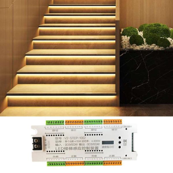strips stair led motion sensor light strip 32 channel dimming indoor night 12v/24v flexible for stairway
strips stair led motion sensor light strip 32 channel dimming indoor night 12v/24v flexible for stairway