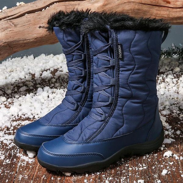 boots women waterproof winter shoes snow platform keep warm ankle with thick fur heels botas mujer 2021, Black
boots women waterproof winter shoes snow platform keep warm ankle with thick fur heels botas mujer 2021, Black