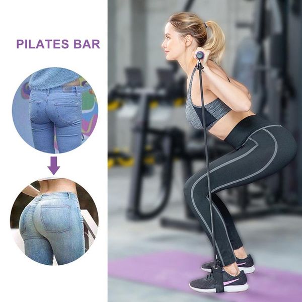 resistance bands pilates bar fitness exercise band body building puller yoga rope exerciser pull portable gym workout trainer
resistance bands pilates bar fitness exercise band body building puller yoga rope exerciser pull portable gym workout trainer