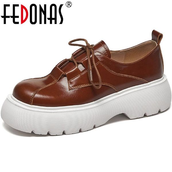 dress shoes fedonas platform rpound toe woman heels 2021 spring genuine leather chunky pumps working party basic women, Black
dress shoes fedonas platform rpound toe woman heels 2021 spring genuine leather chunky pumps working party basic women, Black