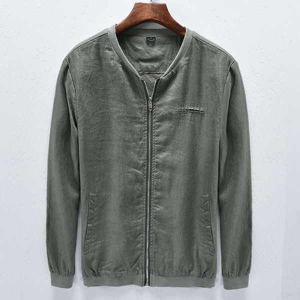 2021 new brand autumn and winter linen jackets men army green stand collar solid jacket mens comfortable outerwear male chaqueta jas dhwh, Black;brown
2021 new brand autumn and winter linen jackets men army green stand collar solid jacket mens comfortable outerwear male chaqueta jas dhwh, Black;brown
