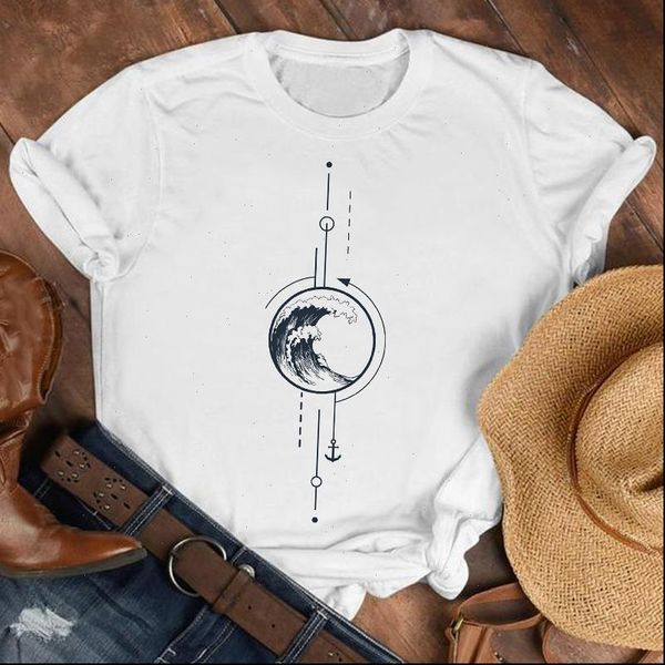 women lady wave beach geometric cute 90s clothing fashion shirt clothes womens female print tshirt tee graphic t shirt, White
women lady wave beach geometric cute 90s clothing fashion shirt clothes womens female print tshirt tee graphic t shirt, White